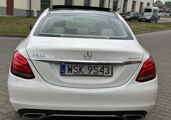 Mercedes-Benz Klasa C cena 84900 przebieg: 136000, rok produkcji 2015 z Chociwel małe 106